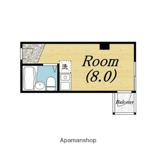 富岡ビル【4階】の間取り