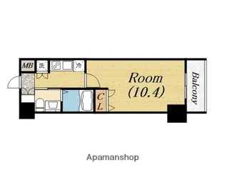 フェニックスレジデンス堺東【2階】の間取り