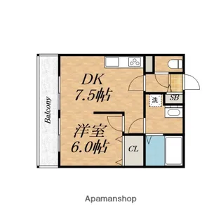 グリーンハイツ【2階】の間取り