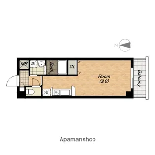 コンフォートE【2階】の間取り