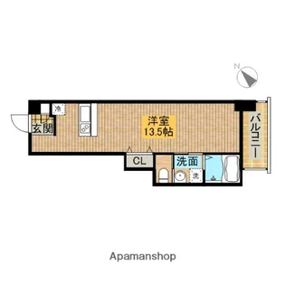 TKアンバーコート大町【1003号室】の間取り