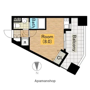 ライフデザイン新金岡B棟【7階】の間取り