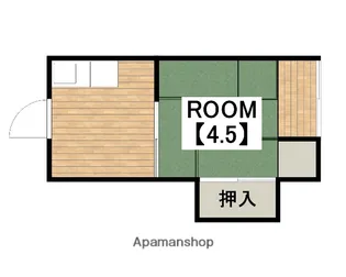 村上アパート【1階】の間取り