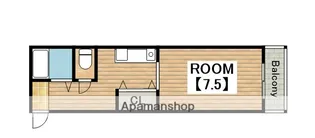 KOEIビル【3A号室】の間取り