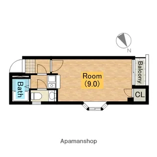 メビウス堺レジデンス【5階】の間取り