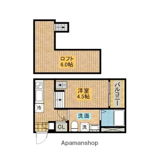 SEIS【203号室】の間取り