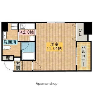 プライムス堺駅前フェニックス通り【5階】の間取り
