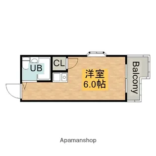 コーポグローリー【2階】の間取り