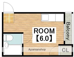 丸栄マンション【403号室】の間取り