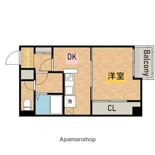 コーポミナミ【2階】の間取り