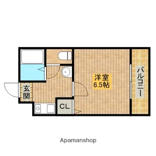 メゾンサイプレスⅡ【207号室】の間取り
