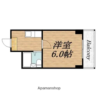 COCO堺東Ⅱ【1階】の間取り