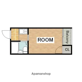 プレアール材木町【303号室】の間取り