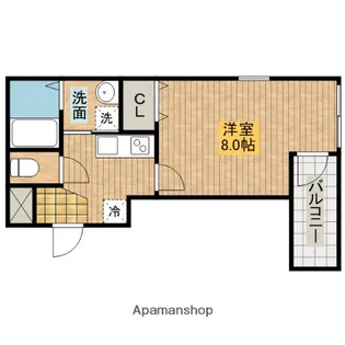 フジパレス堺サウス【202号室】の間取り