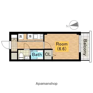 セントラル・ステージ【302号室】の間取り