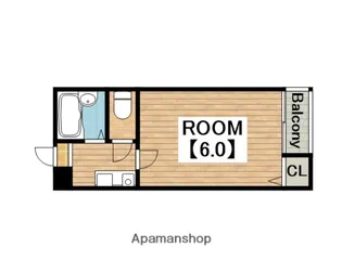 パークレジデンス(寺地町東)【405号室】の間取り