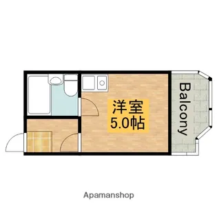 シャンボール宿院【3階】の間取り