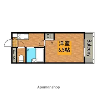 SEIBY朱鷺【402号室】の間取り