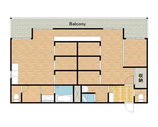 大阪府堺市北区東浅香山町2丁【マンション】の間取り