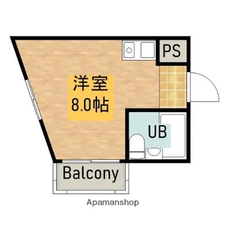 BELONG中百舌鳥【1階】の間取り