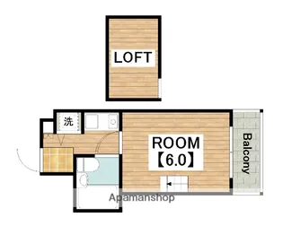 シャルマンフジ香ヶ丘【3階】の間取り