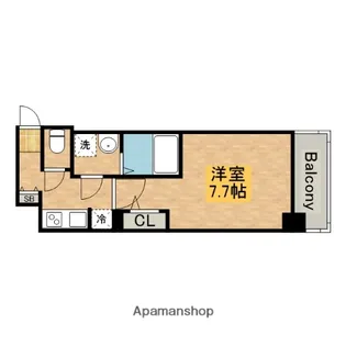 S−RESIDENCE堺市駅前【9階】の間取り