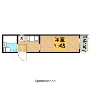 堺陽明ハイツ【1階】の間取り