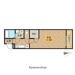 フジパレス今池【301号室】の間取り