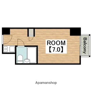 ステュディオ堺フェニックス【7階】の間取り