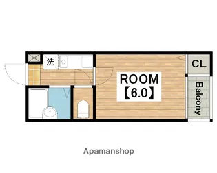 あすか幸美【105号室】の間取り