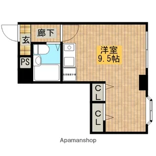 ジークレフ愛【4階】の間取り