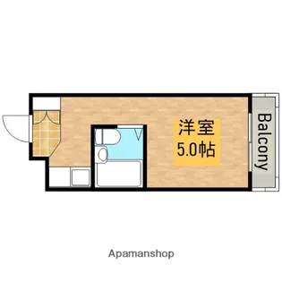朝日プラザ堺東【8階】の間取り