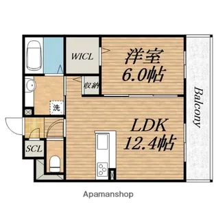 シャバーニ【2階】の間取り