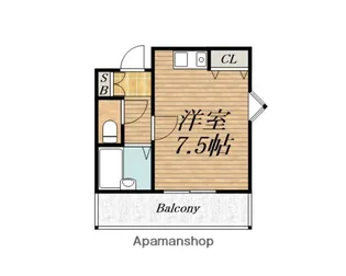 シャルマンフジ鳳【2階】の間取り