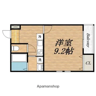 フジパレス堺北長尾イースト【301号室】の間取り