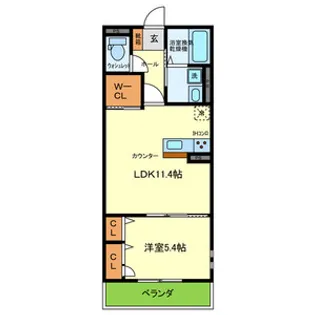 アンビエント アイ【3階】の間取り