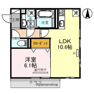 シエロ ベラーノ【1階】の間取り