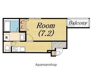 フジパレス百舌鳥八幡Ⅱ番館【3階】の間取り