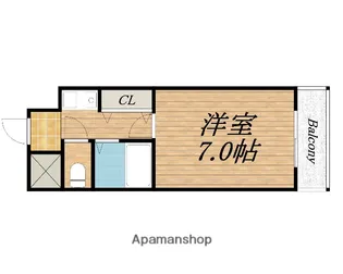 マスターズエル鳳東26【2階】の間取り