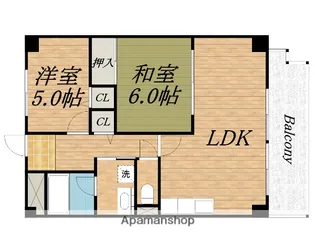 オークス21 【2階】の間取り