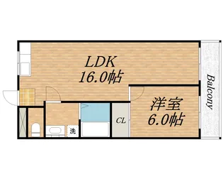 大阪府堺市西区鳳西町2丁【マンション】の間取り