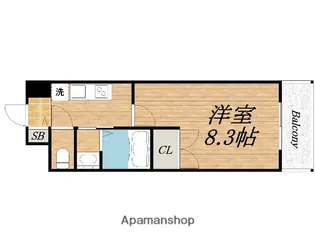 AND K【1階】の間取り