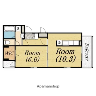 グラシアス【1階】の間取り