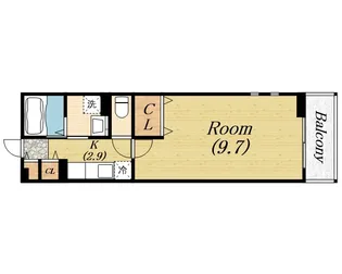 アンジュリナ【2階】の間取り