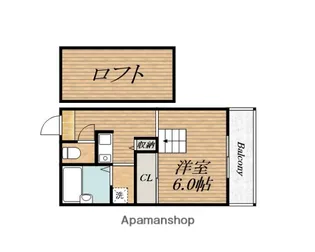GROWING【1階】の間取り