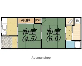 三好文化住宅【1階】の間取り