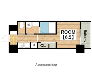 S-RESIDENCE堺altklas【13階】の間取り
