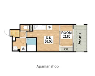 大阪府堺市北区東雲東町1丁【マンション】の間取り
