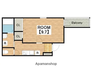 フジパレス西湊Ⅰ番館【2階】の間取り