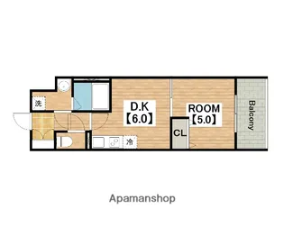 ARCA堺綾之町【3階】の間取り